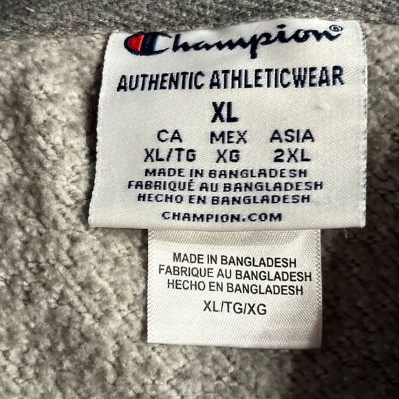 Champion Creighton Blue Jays Hooded Sweatshirt Mens XL - Picture 5 of 11